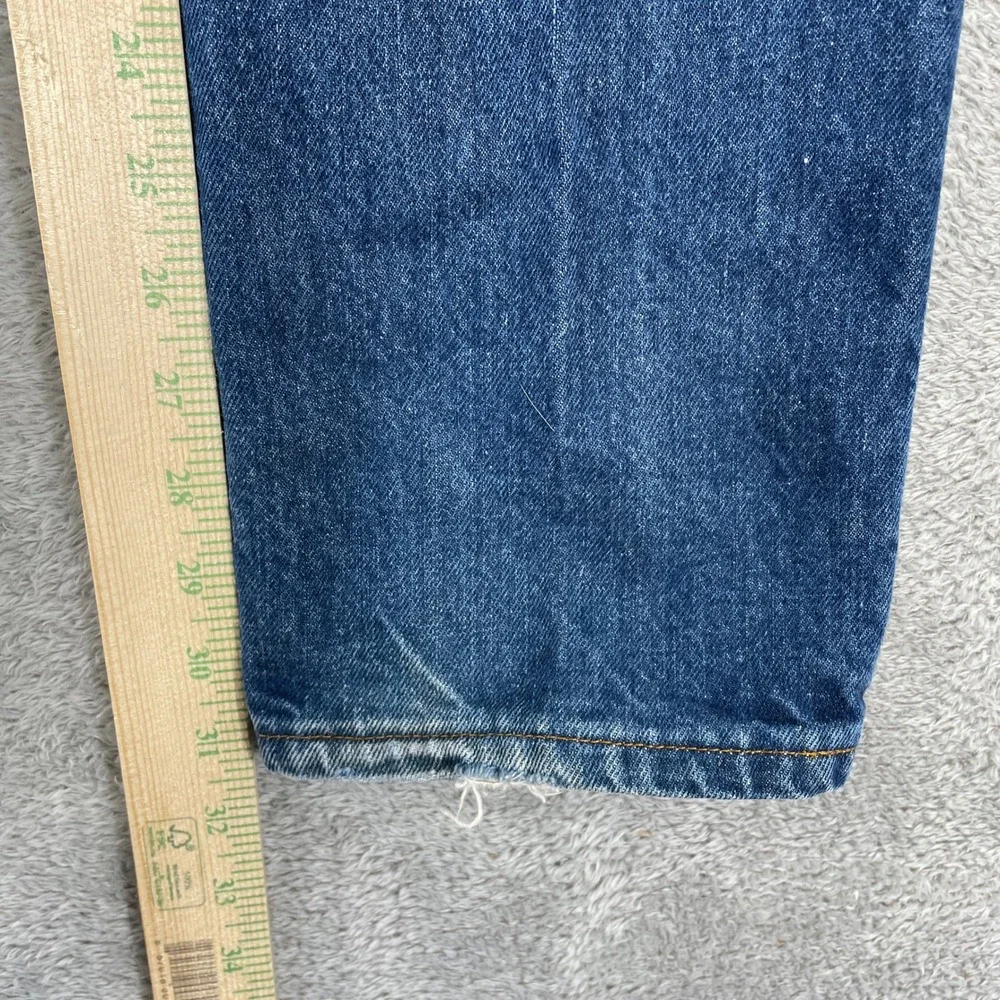 Vintage Levis 720 Student Jeans Mens 26x32 (24x31) Blue Denim Straight Leg USA